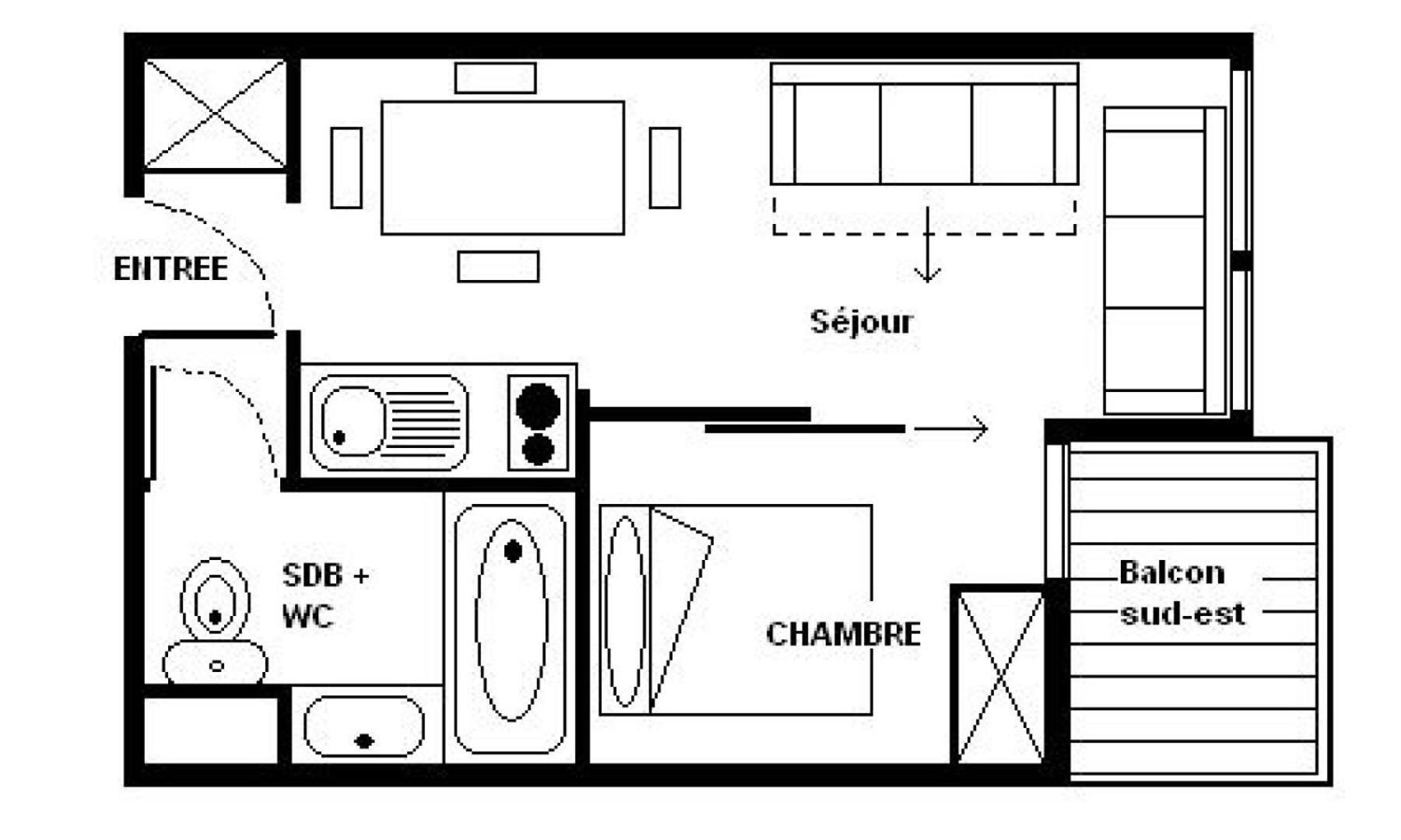 Residence Median - Appartement Confortable - Proche Des Pistes - Balcon Mae-2554 Saint-Martin-de-Belleville Buitenkant foto